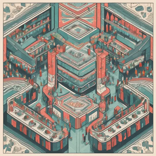 Market regulators, traders, and institutions collaborate to optimize trading floor mosaics, balancing market fragmentation and fair pricing