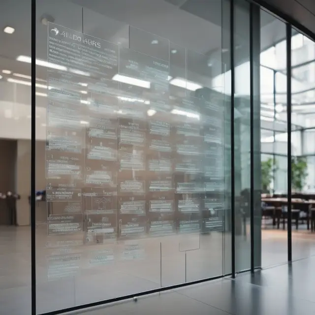 Transparent glass displaying order audit trails, regulators examining intricate data for trading errors and fraud
