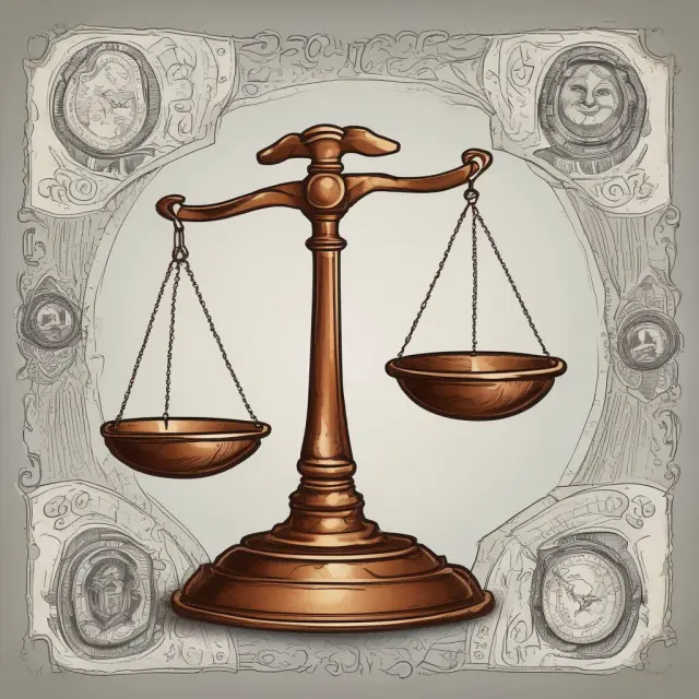 An image depicting a pair of scales representing the order book, with one side for buyers and the other for sellers, showcasing the constant tipping of fortune between them in an order-driven market