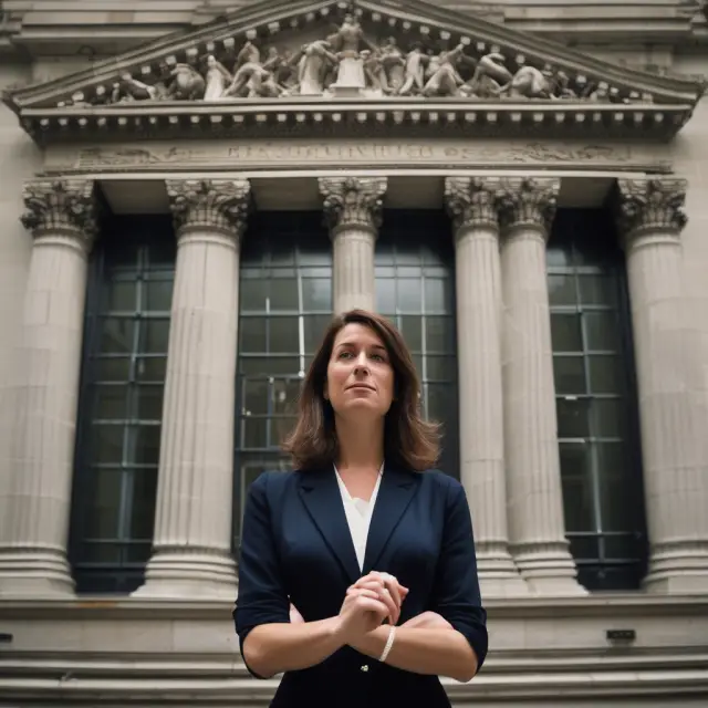 Stacey Cunningham, COO of the New York Stock Exchange (NYSE), maintains order during Brexit vote through designated market makers and reassuring investors.