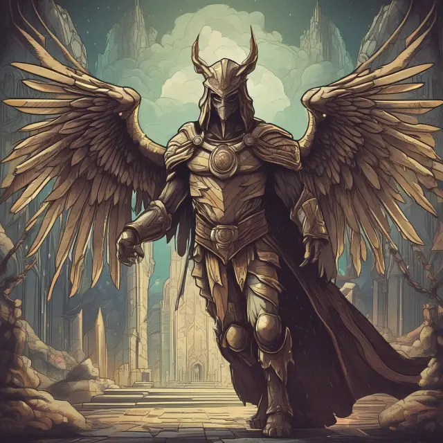 An image of regulatory bodies like the SEC, CFTC, and FINRA, personified as wise guardians shielding investors from market volatility.