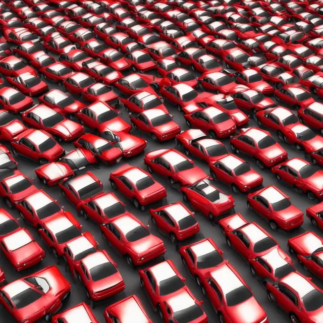 An image featuring business failures, fires, thefts, and vehicles sales blending together to form a tumultuous sea of red numbers, representing the concept of ordinary losses.