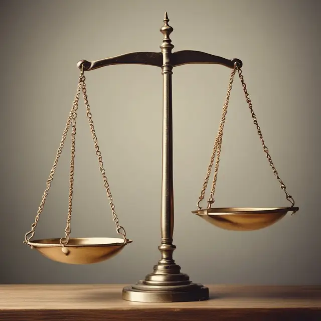 Scale with capital gains tax and dividend deduction weights, illustrating the balance of investment in ordinary shares