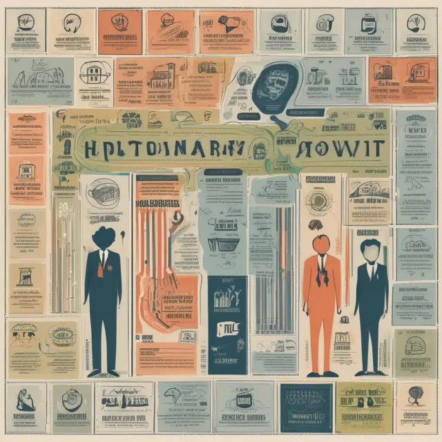A colorful tapestry depicting employees growing within an organization, influenced by the threads of performance, retention, satisfaction, and productivity metrics.