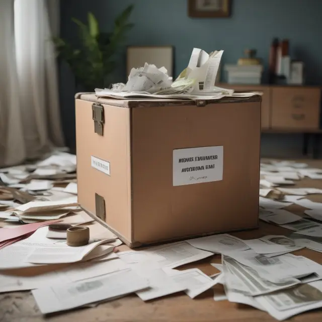 Image of a time capsule representing mortgage-backed securities with OFV and CFV labels