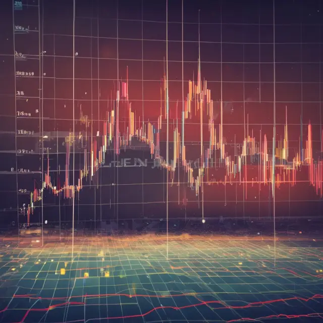 Pendulum oscillating between overbought and oversold zones in a financial chart