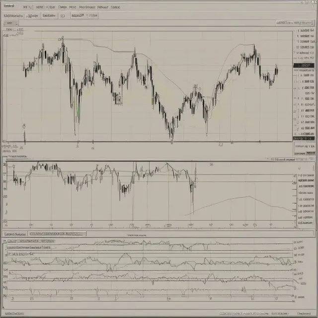 An oscillator performing a dance of calculation with two moving averages, creating OsMA
