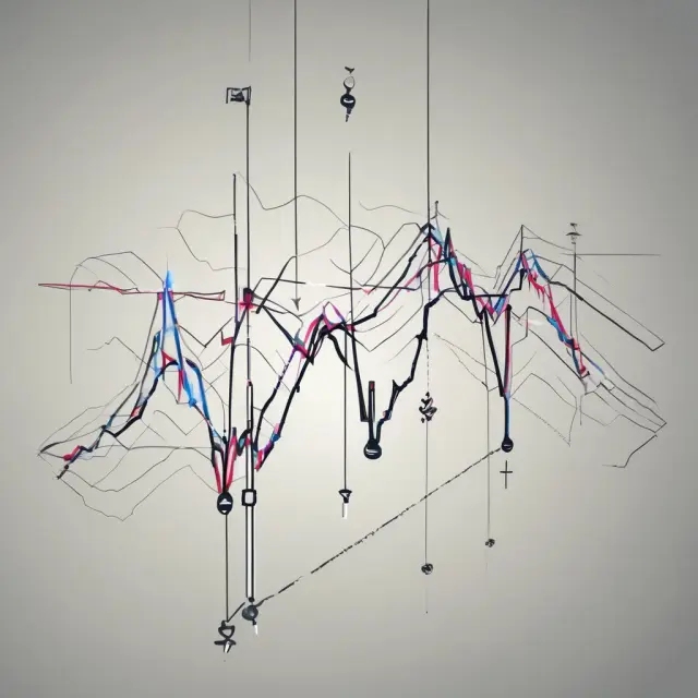 An image of a pendulum swinging back and forth over bullish and bearish OsMA values, representing the potential trend shifts in financial markets.