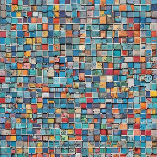 Image of a vibrant OTC marketplace, represented as a jigsaw puzzle with interlocking pieces symbolizing diverse securities and deals