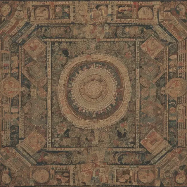 A colorful tapestry adorned with threads representing stocks, bonds, derivatives, ADRs, and currencies symbolizes the diverse securities traded on OTC markets