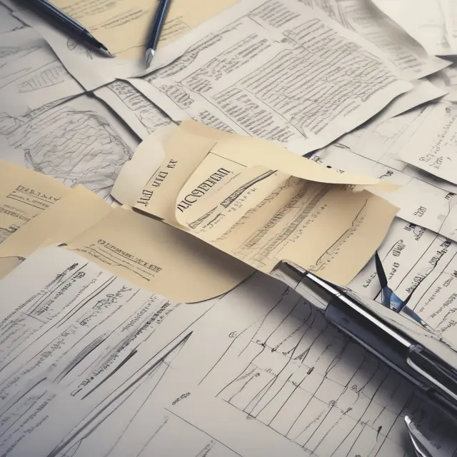 Visualization of two interconnected financial statements: one based on GAAP and the other on OCBOA