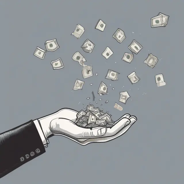 A person releases an out-of-the-money option with a strike price above the underlying asset