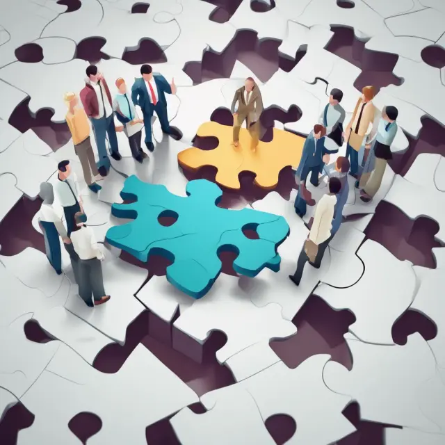 Employer offering outplacement assistance, symbolizing a bridge for ex-employees to secure new positions