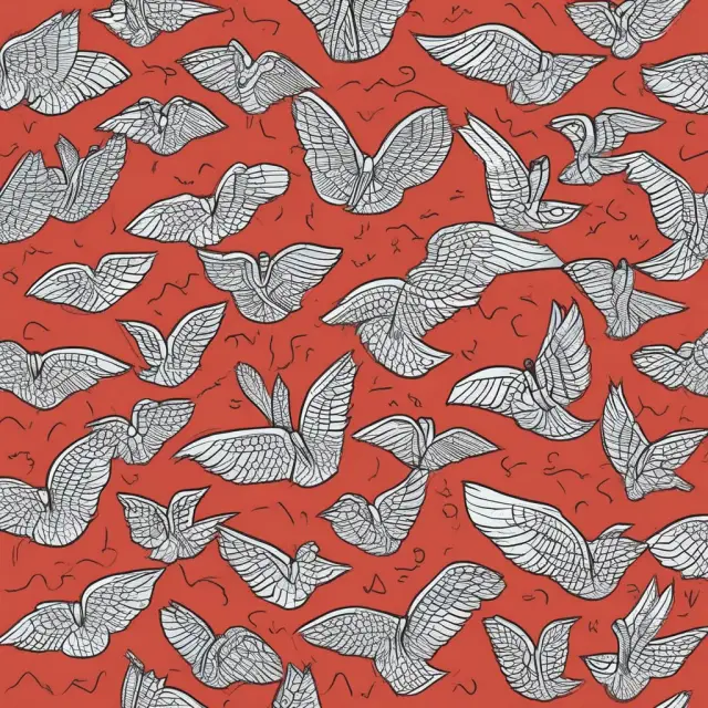 An image of a safety net transforming into wings, representing the emotional and practical support provided by outplacement services during career transitions