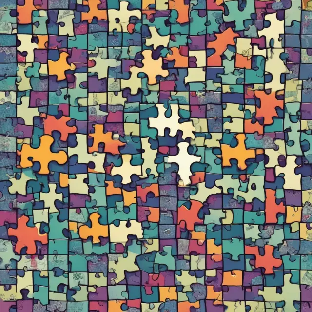 A mosaic of currency derivative puzzle pieces including outright forwards, futures, options, and swaps