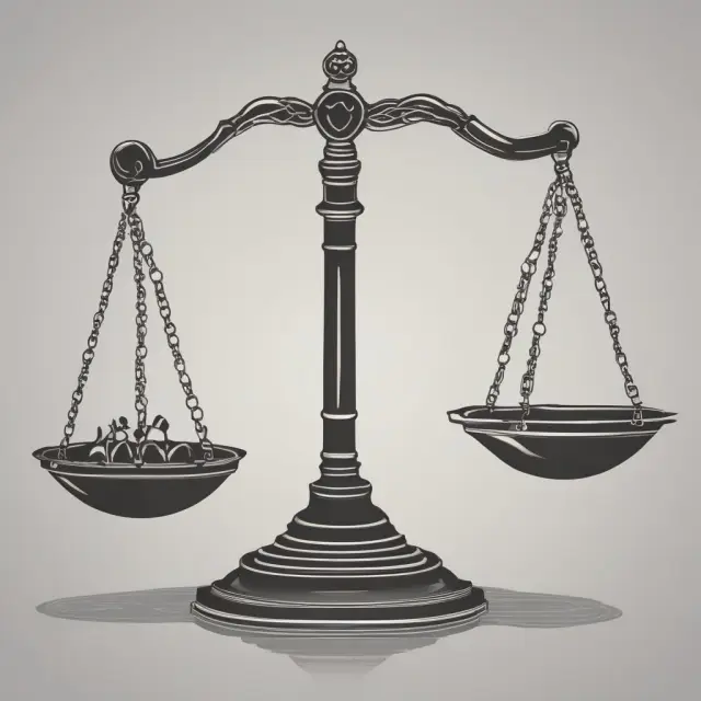 Two interconnected scales symbolizing regulatory frameworks and compliance considerations maintaining balance within the financial sector for outright forward trading.