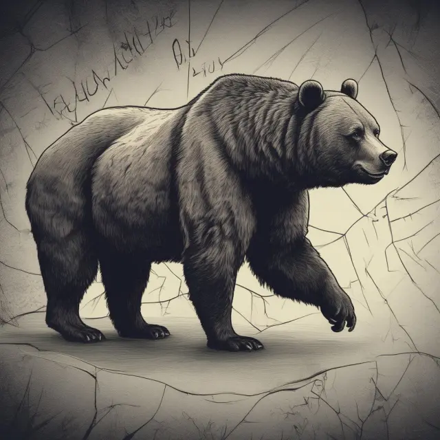 An image of a bull and a bear trading outside day reversal patterns, symbolizing the potential for trend reversals in financial markets.