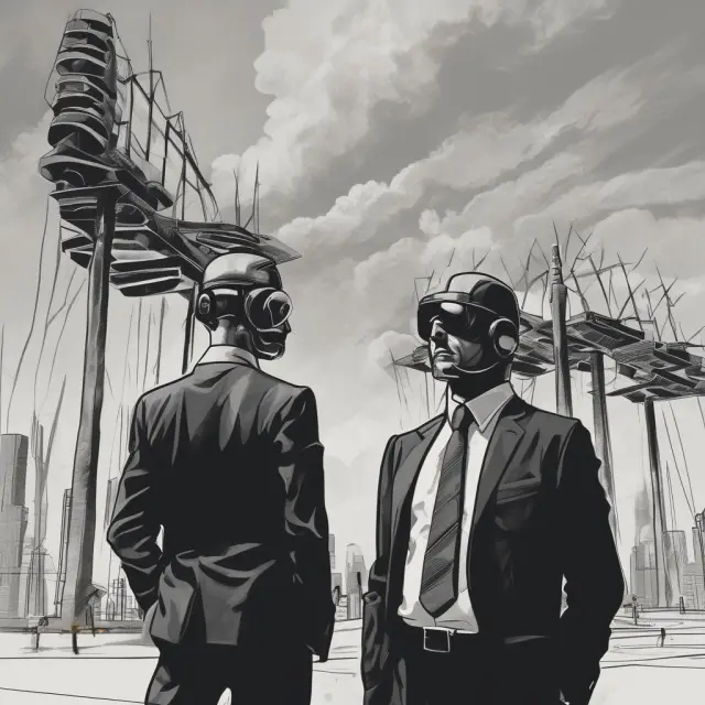 Sentinels symbolizing outside directors, standing tall and vigilant to bring objectivity, unbiased opinions, and a broader perspective.
