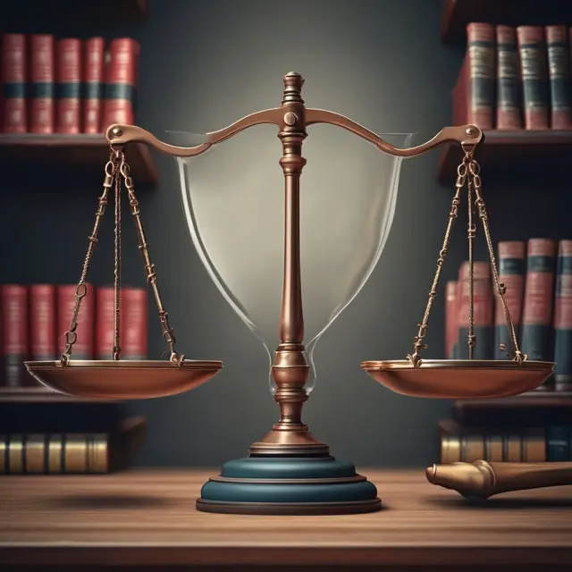 Legal partnership balancing data protection (shield) and compliance with finance regulations (book).