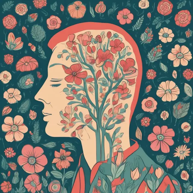 Garden with FAQs blooming as flowers, illustrating the process of seeking knowledge through outsourcing