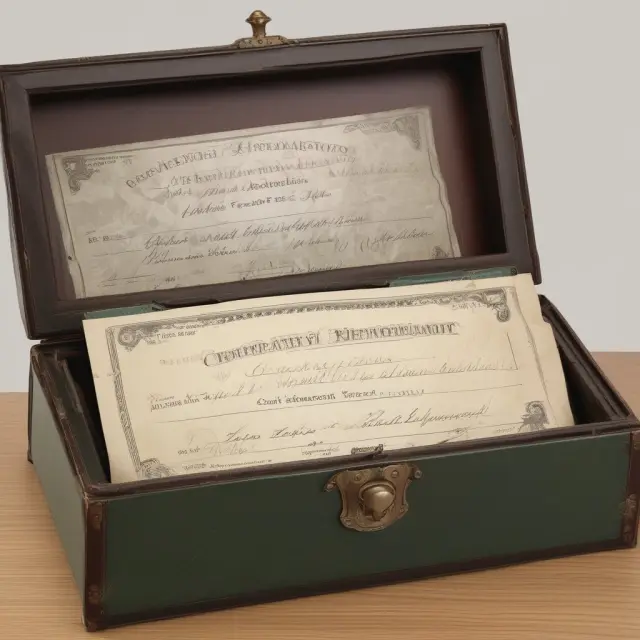Image featuring a collection of buried, uncashed checks symbolizing outstanding transactions