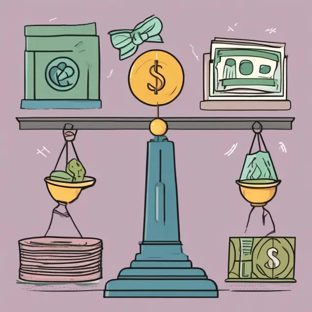 Image of scales balancing accounting concepts: Cash Over Short, Petty Cash, Float, and Reconciliation