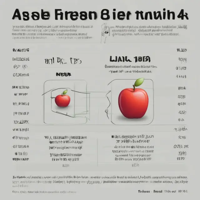 Apple logo with three interconnected gears symbolizing asset, receivables, and cash turnover ratios.