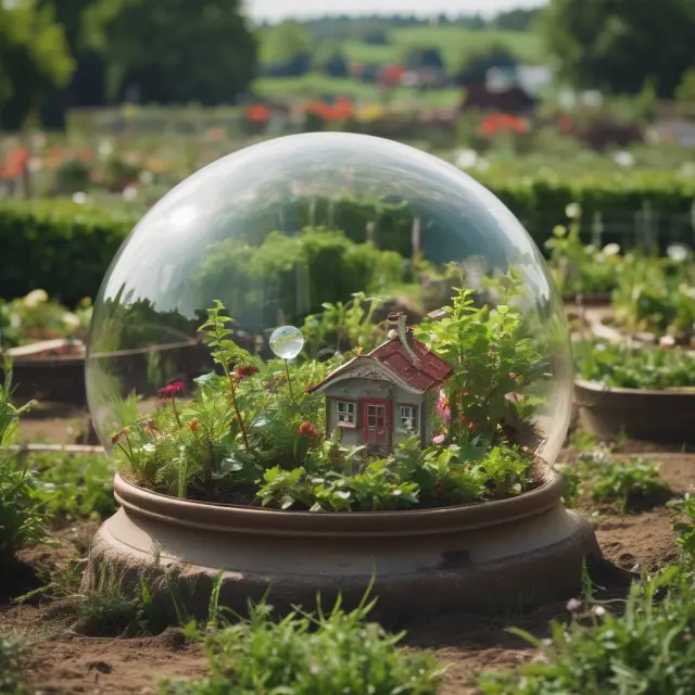 An underwriter holding a crystal ball, with question marks and FAQ cards emerging from it, symbolizing the answers to frequently asked questions about overallotments