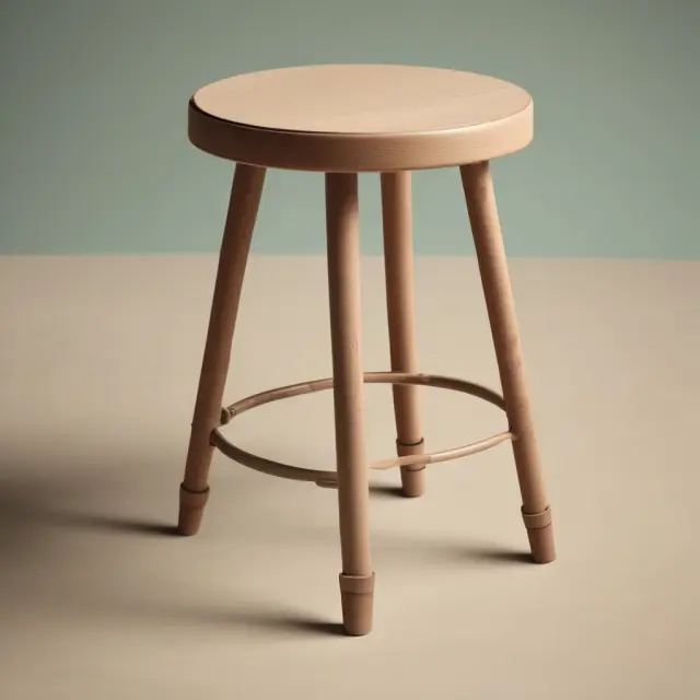 A stable three-legged stool represents linking accounts, credit cards, and bank loans as alternatives for overdraft protection.