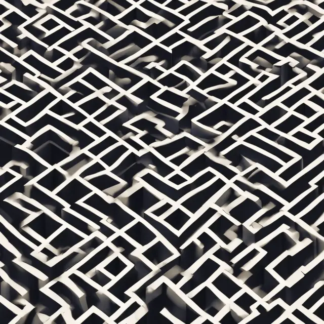 Maze representing indirect costs