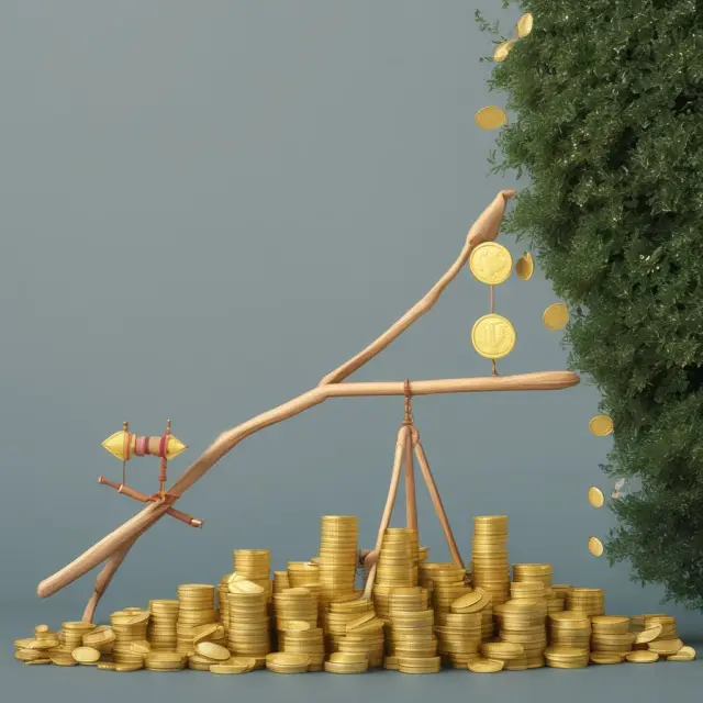 Seesaw illustrating the impact of market conditions on over-hedging