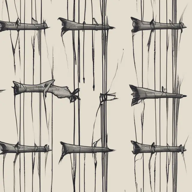 A tensioned bowstring ready to release economic arrows representing market reactions to significant announcements, impacting overnight positions for traders