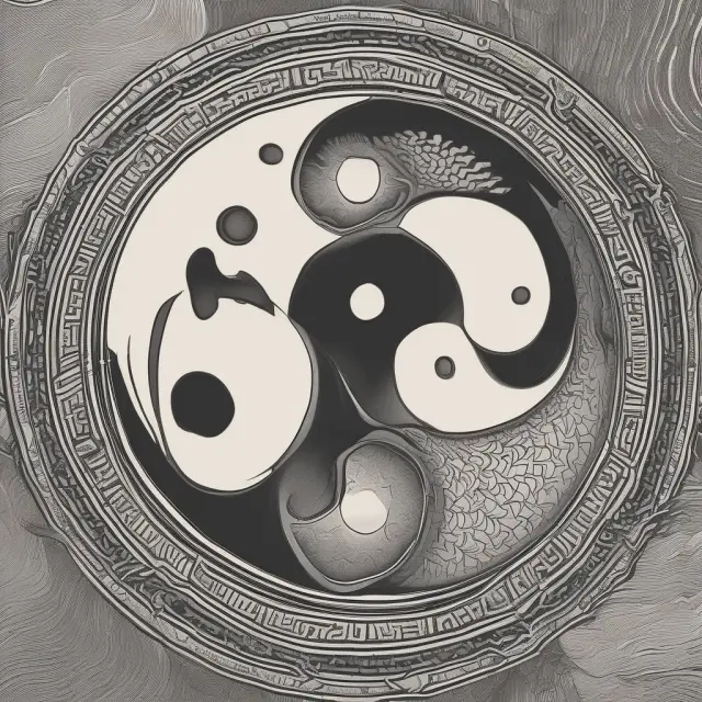 Two scales representing benefits (yin) and drawbacks (yang) of overnight rates, emphasizing their importance for financial stability and liquidity