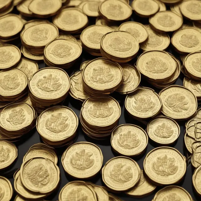 An image of gold coins being poured into the hands of people representing emerging markets, symbolizing OPIC/DFC
