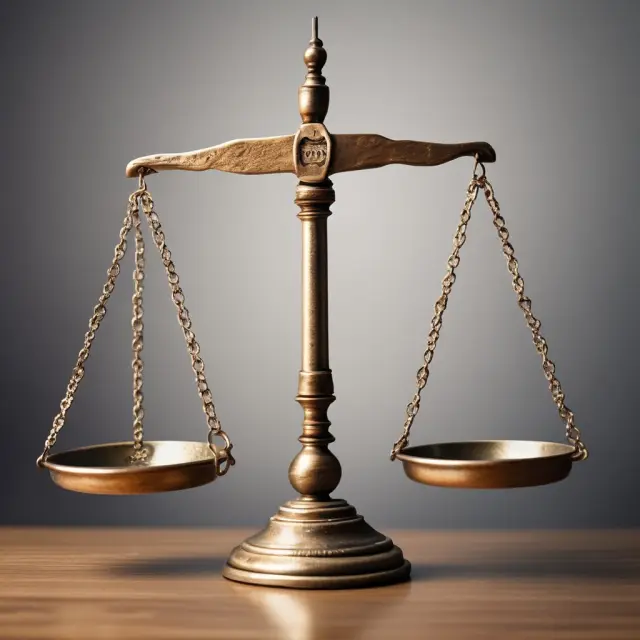 An underwriter balances scales, representing fair pricing, amidst an oversubscribed security offering