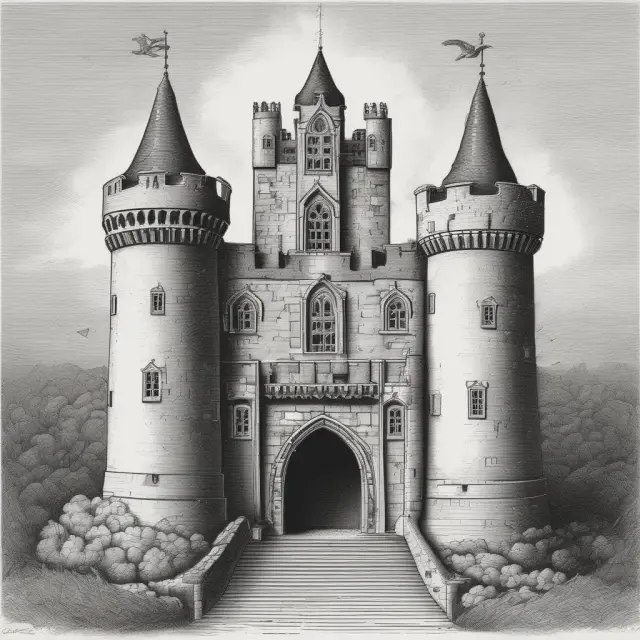 A sturdy castle guards its walls against shareholder dilution through an oversubscription privilege in a rights offering