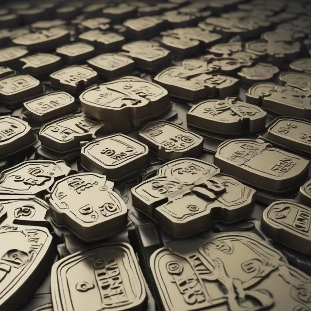 An open treasure chest overflowing with gold coins, with a set of options