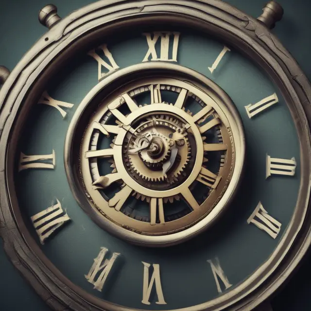 An hourglass representing 60 days to move in as an owner-occupant, with a house key turning its gears.