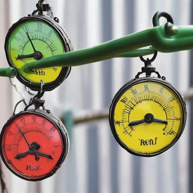 Comparison of OER and market rents: Two interconnected gauges representing Owners