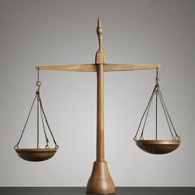 A balance scales with flexible arms representing the advantages (flexibility) and disadvantages (costs) of own-occupation disability insurance.