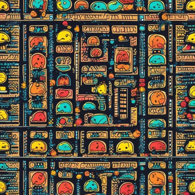 A Pac-Man character weighing ethical dilemmas of corporate control, shareholder dilution, and regulatory risks.