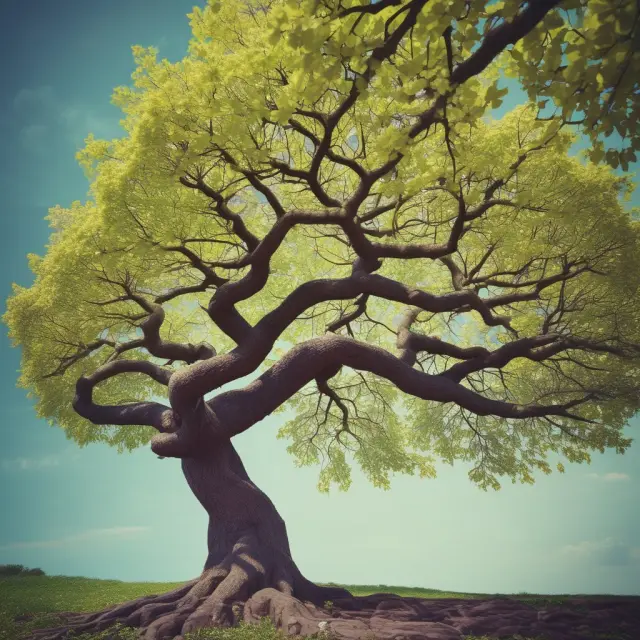 A flourishing tree with whole life policies as leaves; one branch blooms into Paid-Up Additional Insurance (PUA), symbolizing growth and increased coverage.