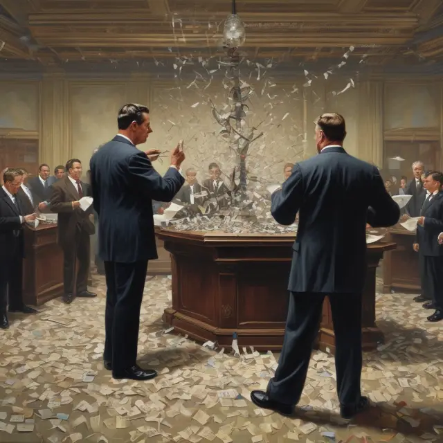 Manipulative traders deceive the market by creating artificial price movements on a stock ticker tape