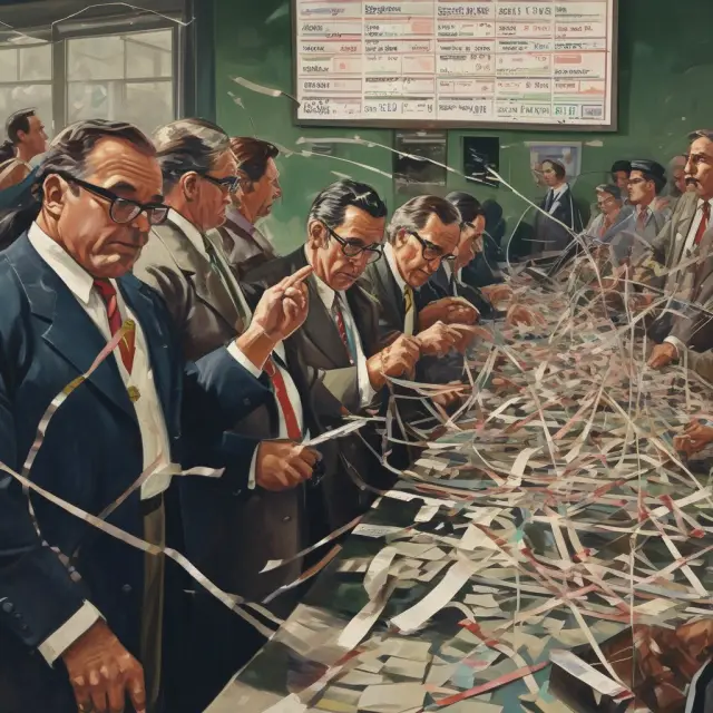 Traders manipulating the market by painting the tape, artificially boosting stock prices with increased trading activity.
