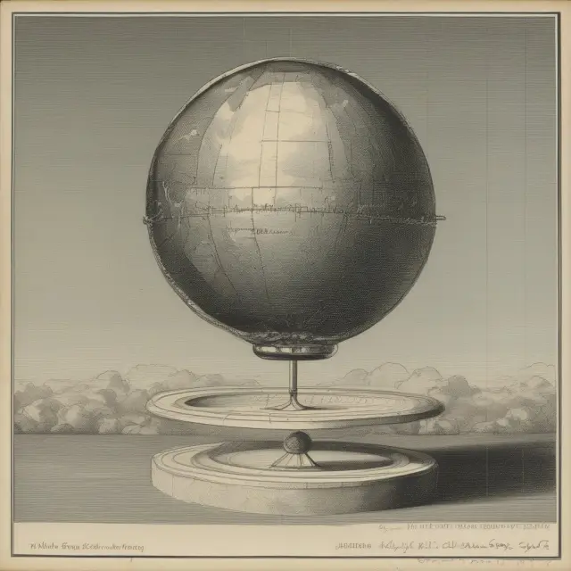 A crystal ball filled with interconnected bond yields, showcasing upward, downward, and flat yield curves.