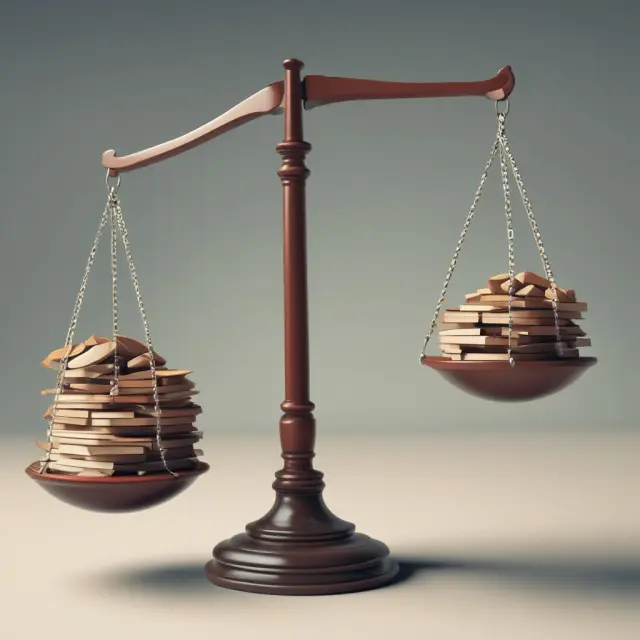Government scale balances resources, promoting Pareto efficiency.
