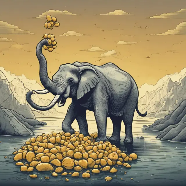 An elephant