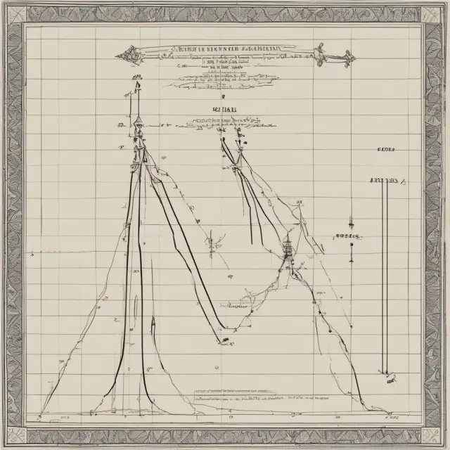 A pendulum symbolizing parity price, with a ball representing bond value and weighted disk - stock value. Balancing their interconnected orbits reflects the relationship between stock and bond prices.