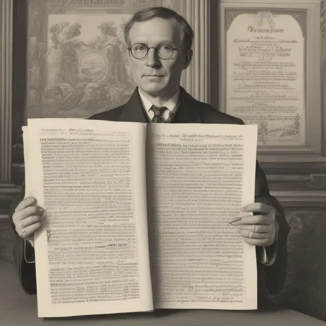 Minister holding a scroll displaying frequently asked questions about Parsonage Allowances and their interaction with 403(b)(9) retirement plans.