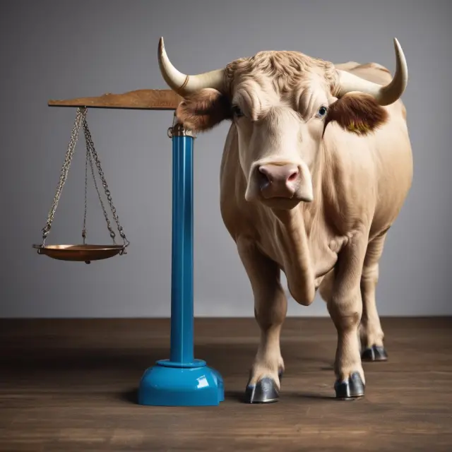 Preferred stock investor with scales representing dividends; common shares increase dividends, tipping scales and triggering bonus dividends.